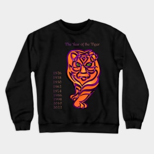 Chinese Tiger Crewneck Sweatshirt